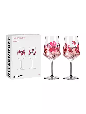 RITZENHOFF | Aperitifglas 2er Set SOMMERSONETT SPRITZ #11 und #12 Ana Vasconcelos | 